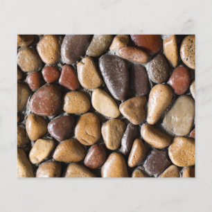 Flyer fundo de pedras