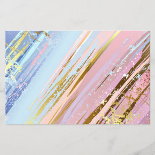 Flyer Fundo Rosa Texturizado