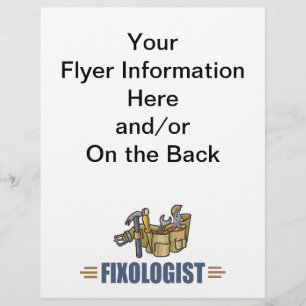 Flyer Funny Handyman