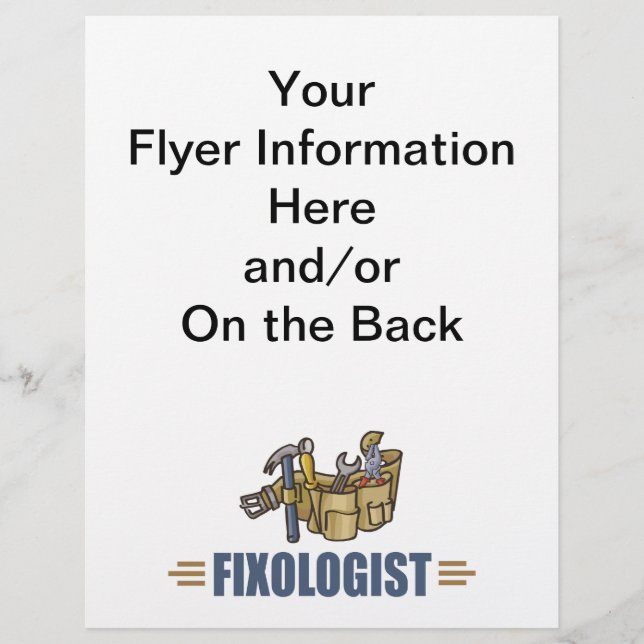 Flyer Funny Handyman (Frente)