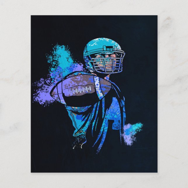 Flyer Futebol americano (Frente)