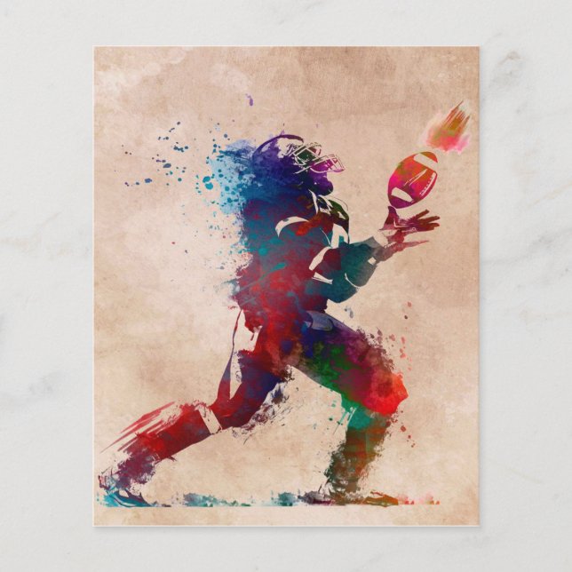 Flyer Futebol americano (Frente)