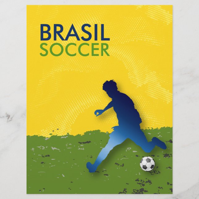 Flyer Futebol do Brasil (Frente)
