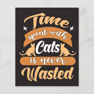 Flyer Gato torrado  Gato Adorável