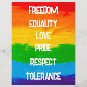 Flyer Gay LGBT lésbica