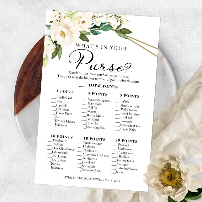 Flyer Geométrico Greenery O que há no seu jogo da bolsa (Criador carregado)