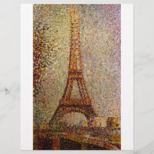 Flyer Georges Seurat: A Torre Eiffel (1889)