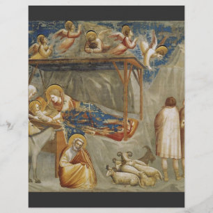 Flyer Giotto di Bondone O Nascimento Coleção de Arte Fin