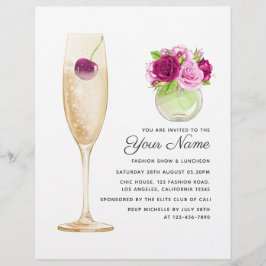 Flyer Glam Fashion Show