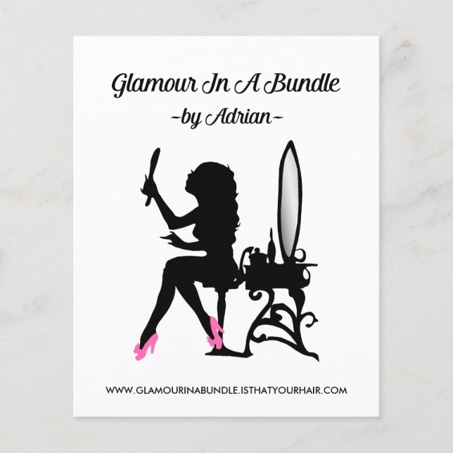 Flyer GlamourInABundle (Frente)