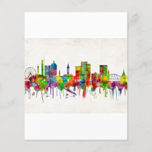 Flyer Glasgow Scotland Skyline