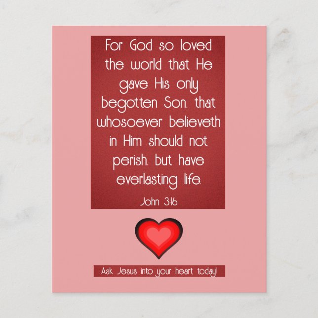 Flyer Gospel Tract (Frente)