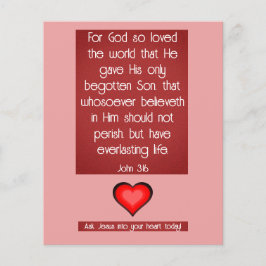 Flyer Gospel Tract