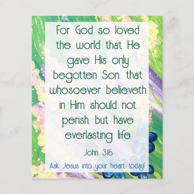 Flyer Gospel Tract (Frente)