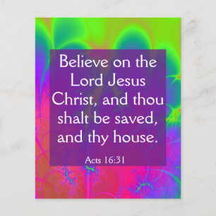 Flyer Gospel Tract