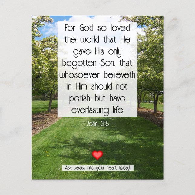 Flyer Gospel Tract (Frente)