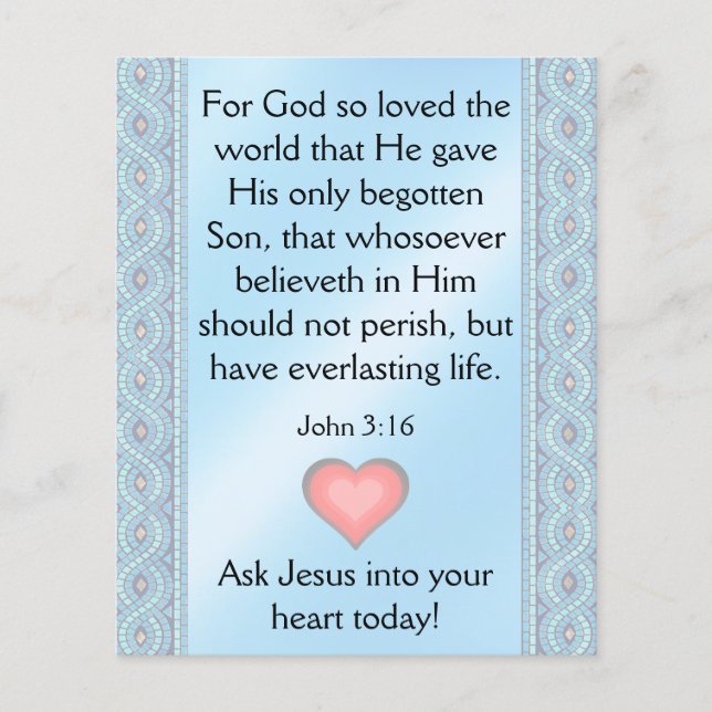 Flyer Gospel Tract (Frente)