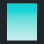 Flyer Gradiente aqua de chá<br><div class="desc">Fundo azul-aqua claro e gradiente de chumbo.</div>