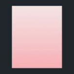 Flyer Gradiente rosa suave<br><div class="desc">Gradiente de cor rosa suave comum.</div>