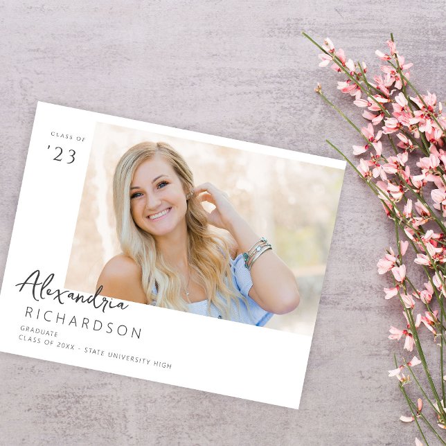 Flyer Graduação de Foto do Nome do Método do Script de O (Criador carregado)