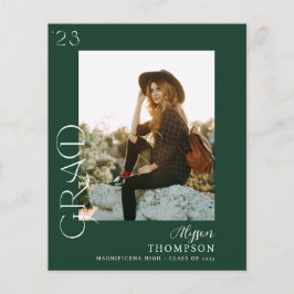 Flyer Graduação de Fotografias de FORMANDO Moderno do Or