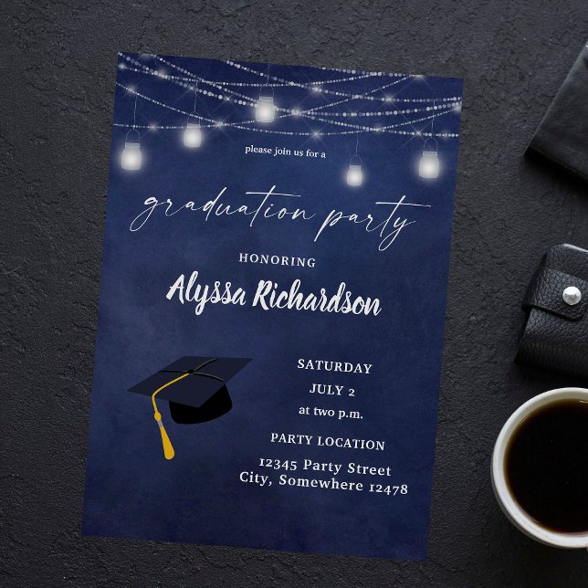 Flyer Graduação de Orçamento Festa de Quadro de Quadrinh (Criador carregado)