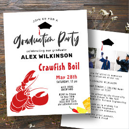 Flyer Graduação ORÇAMENTAL 3 Foto para Crawfish Convite 