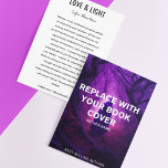 Flyer Gravador de Autor de Lunching do Livro de promocio<br><div class="desc">Anuncie o lançamento de sua última obra-prima literária com nosso Autor Escritor Cativador Flyer! Esta ferramenta de promocional foi projetada para atrair atenção e gerar zumbidos para o evento de assinatura de livros. Apresentando visuais impressionantes e uma cópia convincente, nosso folheto atrairá os leitores a se unirem a vocês para...</div>