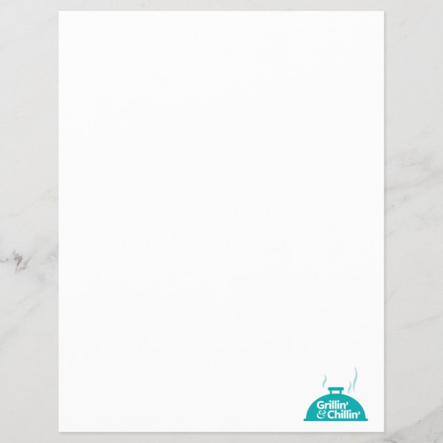 Flyer Grillin' & Chillin' (Frente)