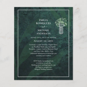 Flyer Gypsophila Emerald Green Weditation