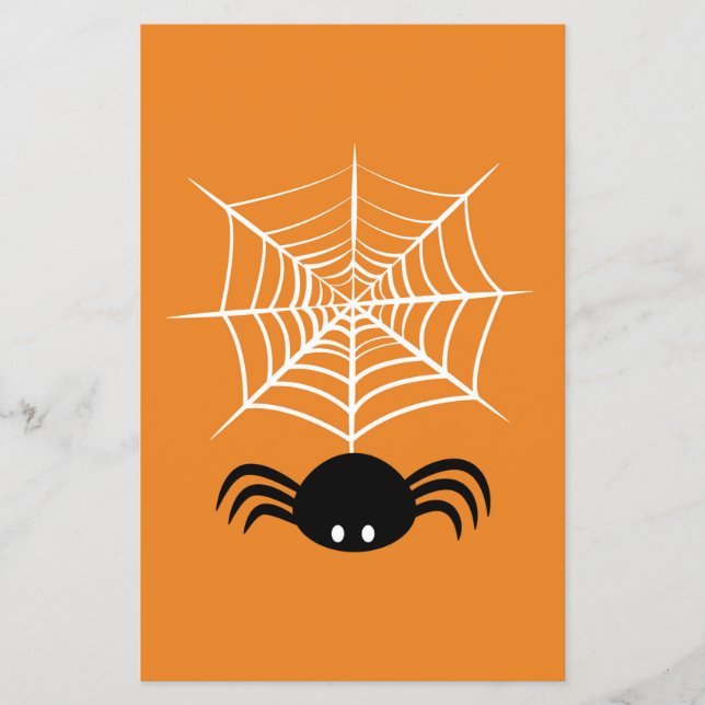 Flyer Halloween Spider Web (Frente)