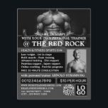 Flyer Halterofilista, Treinador Pessoal, Publicidade Gym<br><div class="desc">Levantador De Peso,  Treinador Pessoal,  Folhetos De Publicidade Gym Na Loja De Cartão de visita.</div>