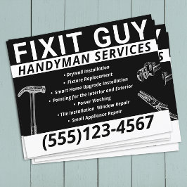 Flyer Handyman Carpentry