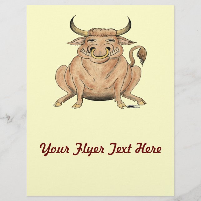 Flyer Happy Bull (Frente)