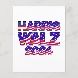 Flyer Harris & Walz 2024 | Eleição