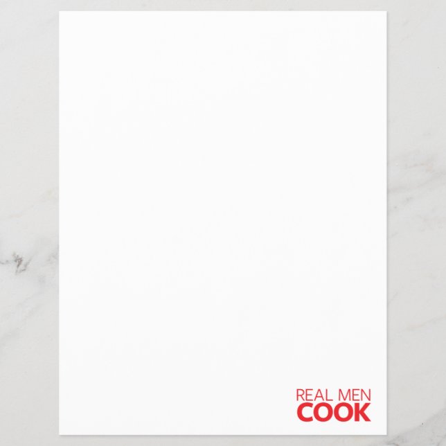 Flyer Homens de Verdade Cozinham (Frente)