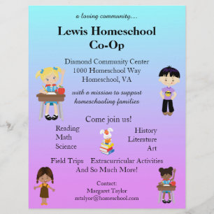 Flyer Homeschool de surpresa Co Op