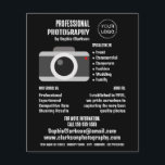 Flyer Ícone da Câmera, Fotógrafo, Aluguer De Fotografia<br><div class="desc">Ícone De Câmera,  Fotógrafo,  Folhetos De Publicidade De Fotografia Adjudicados Pela Loja De Cartão de visita.</div>