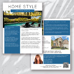 Flyer Imobilizações do Newsletter Imobiliária Julho Agri<br><div class="desc">Esta newsletter do marketing imobiliário HOME STYLE aumentará a conscientização sobre a marca e gerará novas pistas. A design moderna irá chamar a atenção de seus clientes potenciais e avisá-los que você é o agente imobiliário amistoso e conhecedor.</div>