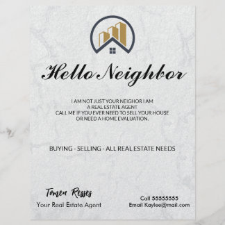 Flyer Imóveis Brancos Modernos Elegantes