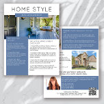 Flyer Imóveis podem ser a criação de Promocionais da New<br><div class="desc">Esta newsletter do marketing imobiliário HOME STYLE aumentará a conscientização sobre a marca e gerará novas pistas. A design moderna irá chamar a atenção de seus clientes potenciais e avisá-los que você é o agente imobiliário amistoso e conhecedor.</div>