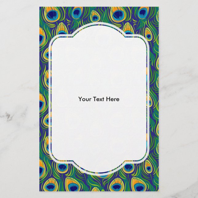 Flyer Impressão em Animais de Pera Pavão (Verso)