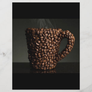 Flyer Impressionante foto de café 3