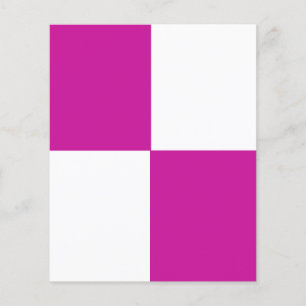 Flyer Insecto AJUSTÁVEL do rosa quente & do branco