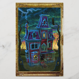 Flyer Insecto assombrado do retrato da casa