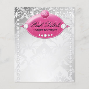 Flyer Insecto cor-de-rosa cor-de-rosa de 311 Delish