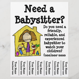 Flyer Insecto da baby-sitter