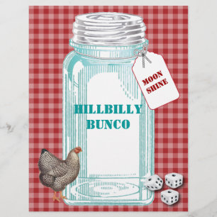 Flyer Insecto de Bunco do HIllbilly