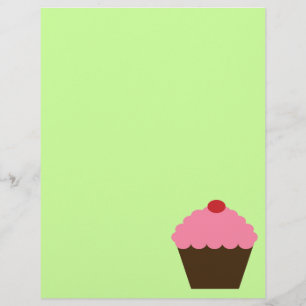 Flyer Insecto do cupcake