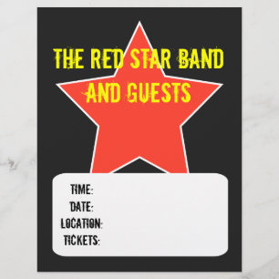 Flyer Insecto do evento ou da actuação